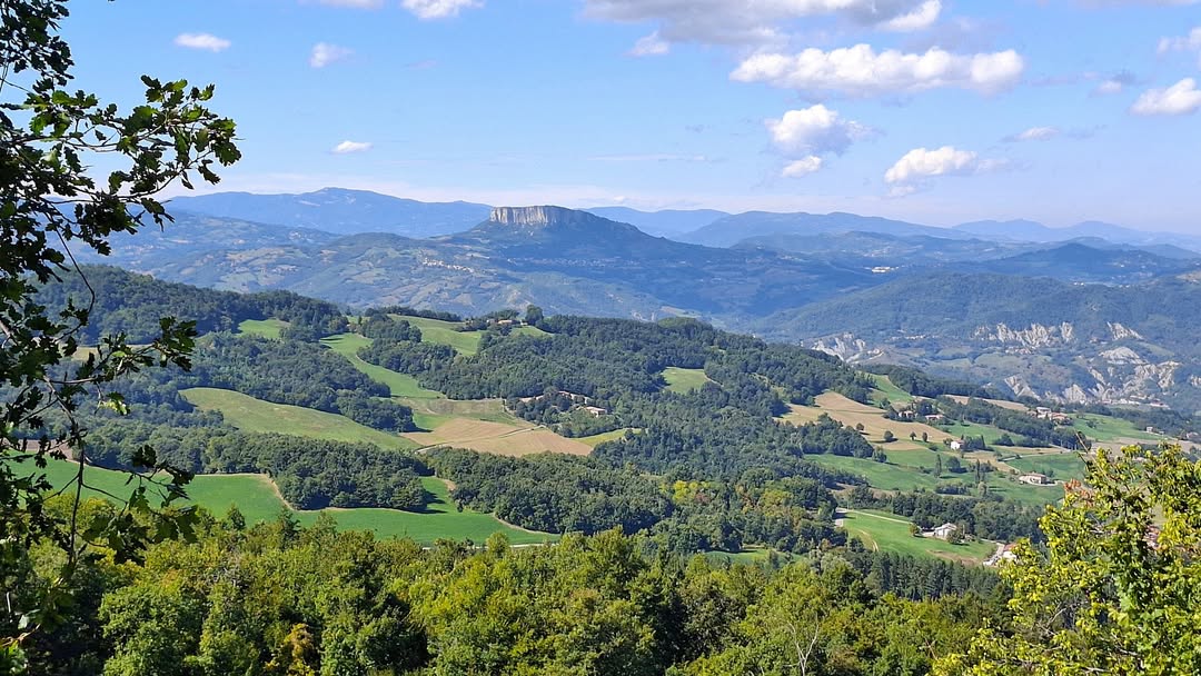 Paesaggio dell'Appennino reggiano